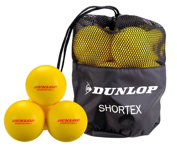 Teniso kamuoliukai Dunlop SHORTEX 12vnt